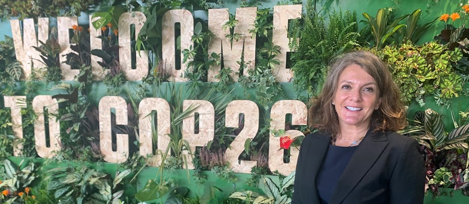 Bernadette at Cop26