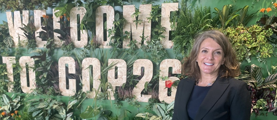 Bernadette at Cop26