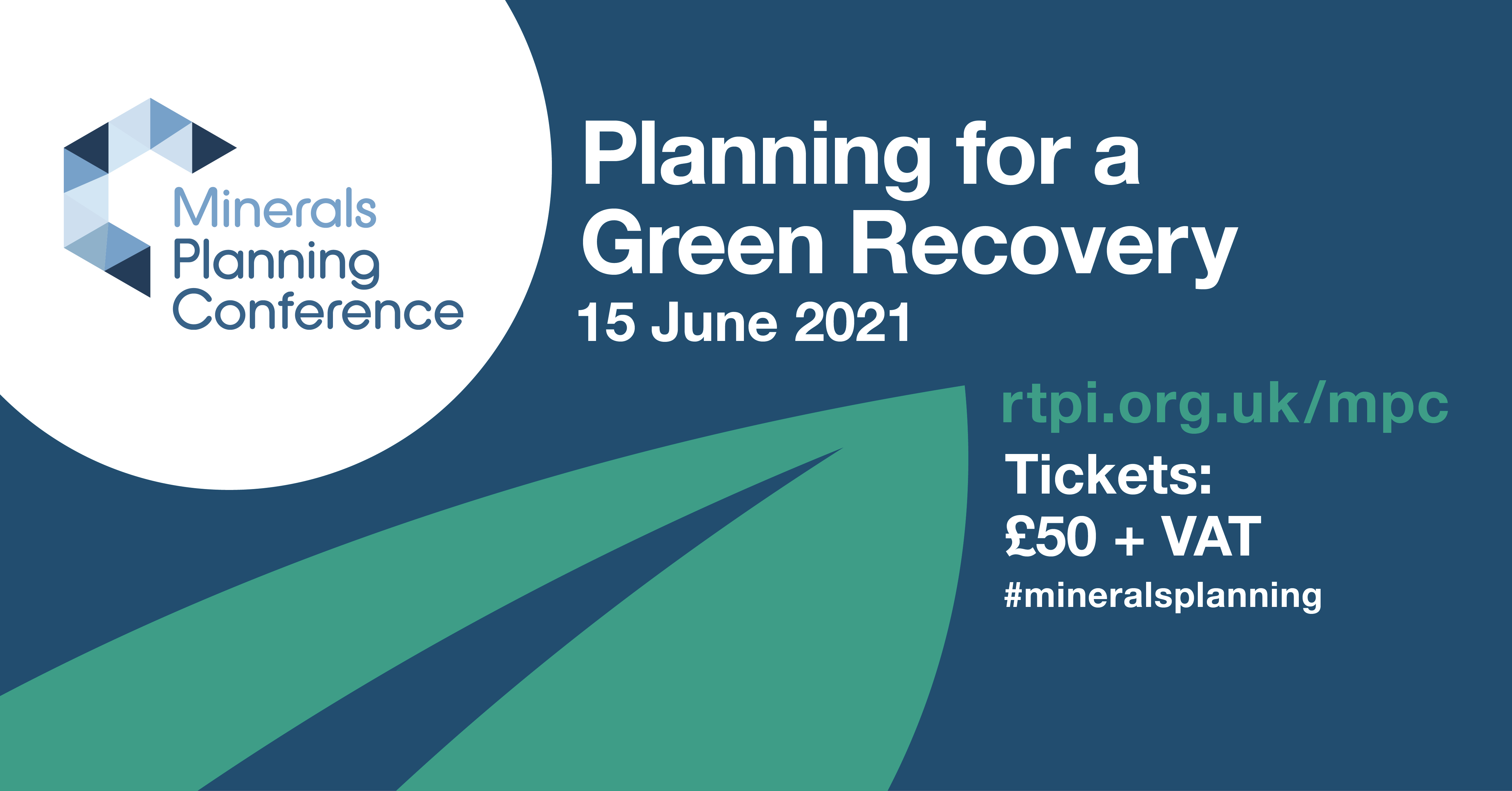 RTPI Tickets available now for Minerals Planning Conference 2021