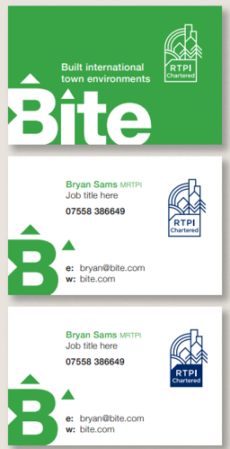 Business cards graphic