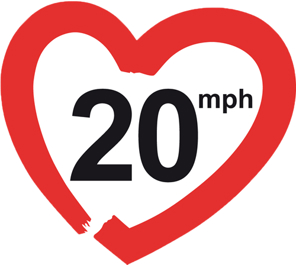 20mph campaign logo