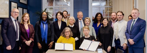 Signing of the MOU between the RTPI and UN-Habitat